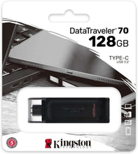 Load image into Gallery viewer, Kingston DataTraveler DT70 USB Flash Drive 64GB 128GB 256GB