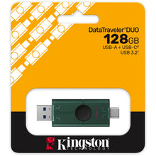 Load image into Gallery viewer, Kingston DataTraveler Duo USB Flash Drive 128GB 256GB