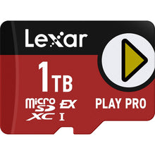 Load image into Gallery viewer, Lexar PLAY PRO microSDXC Express Card 256GB 512GB 1TB