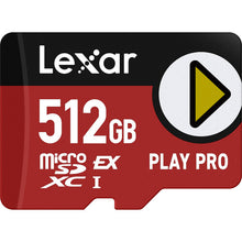 Load image into Gallery viewer, Lexar PLAY PRO microSDXC Express Card 256GB 512GB 1TB