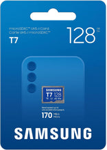 Load image into Gallery viewer, Samsung Micro SD T7 Flash Memory Card 128GB 256GB 512GB 1TB