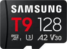Load image into Gallery viewer, Samsung Micro SD T9 Flash Memory Card 128GB 256GB 512GB