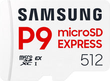 Load image into Gallery viewer, Samsung Micro SD P9 Express Flash Memory Card 256GB 512GB