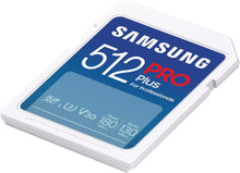 Load image into Gallery viewer, Samsung SDXC Pro Plus Flash Memory Card 128GB 256GB 512GB