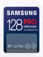 Load image into Gallery viewer, Samsung SDXC Pro Ultimate Flash Memory Card 64GB 128GB 256GB 512GB