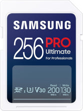 Load image into Gallery viewer, Samsung SDXC Pro Ultimate Flash Memory Card 64GB 128GB 256GB 512GB