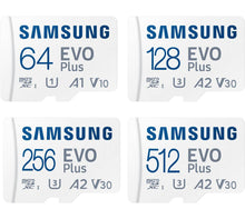 Load image into Gallery viewer, Samsung Micro SDXC EVO Plus 160MB/s Flash Memory Card 64GB 128GB 256GB 512GB 1TB