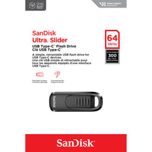Load image into Gallery viewer, SanDisk USB Ultra Slider (SDCZ480) USB Type-C Flash Drive 64GB 128GB 256GB 512GB 1TB