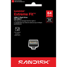 Load image into Gallery viewer, SanDisk USB Extreme Fit Type C (CZ530) USB Flash Driver 64GB 128GB 256GB 512GB 1TB