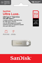 Load image into Gallery viewer, SanDisk USB Ultra Luxe USB Type-C Flash Drive (SDCZ75) 64GB 128GB 256GB 512GB 1TB