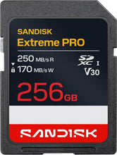 Load image into Gallery viewer, Sandisk SD Extreme Pro UHS-I (SDSDXXJ) Flash Memory Card 128GB 256GB 512GB 1TB