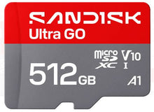 Load image into Gallery viewer, SanDisk MicroSD Ultra GO UHS-I (SDSQUGN) Flash Memory Card 32GB 64GB 128GB 256GB 512GB