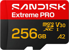 Load image into Gallery viewer, Sandisk Micro SD Extreme Pro UHS-I (SDSQXCJ) Flash Memory Card 128GB 256GB 512GB 1TB