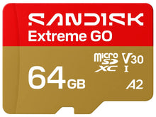 Load image into Gallery viewer, Sandisk Micro SD Extreme Go UHS-I (SDSQXGN) Flash Memory Card 64GB 128GB 256GB 512GB 1TB 2TB