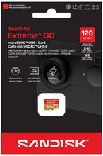 Load image into Gallery viewer, Sandisk Micro SD Extreme Go UHS-I (SDSQXGN) Flash Memory Card 64GB 128GB 256GB 512GB 1TB 2TB