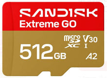 Load image into Gallery viewer, Sandisk Micro SD Extreme Go UHS-I (SDSQXGN) Flash Memory Card 64GB 128GB 256GB 512GB 1TB 2TB