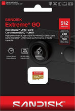 Load image into Gallery viewer, Sandisk Micro SD Extreme Go UHS-I (SDSQXGN) Flash Memory Card 64GB 128GB 256GB 512GB 1TB 2TB