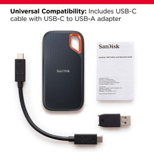 Load image into Gallery viewer, SanDisk SSD Extreme V2 Portable Solid State Drive (SDSSDE61) 500GB 1TB 2TB 4TB 8TB