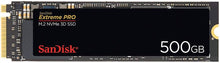 Load image into Gallery viewer, SanDisk SSD Extreme PRO M.2 NVMe 3D Solid State Drive 500GB 1TB 2TB