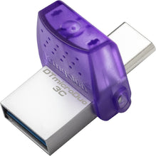 Load image into Gallery viewer, Kingston DataTraveler microDuo OTG 3C (DTDUO3CG3) USB3.2 USB Flash Drive 64GB 128GB 256GB