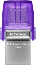 Load image into Gallery viewer, Kingston DataTraveler microDuo OTG 3C (DTDUO3CG3) USB3.2 USB Flash Drive 64GB 128GB 256GB