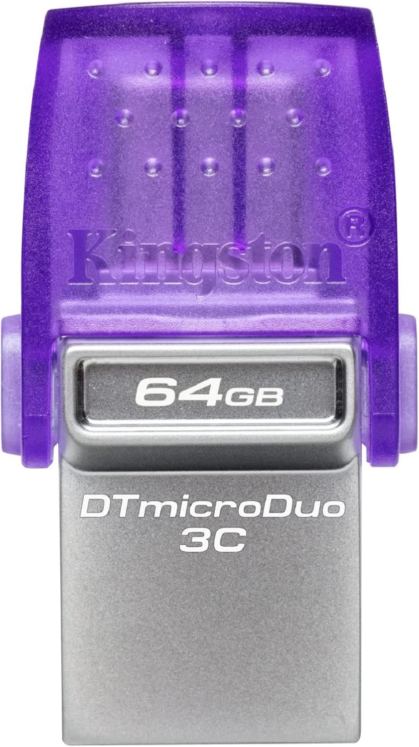 Kingston DataTraveler microDuo OTG 3C (DTDUO3CG3) USB3.2 USB Flash Drive 64GB 128GB 256GB