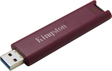 Load image into Gallery viewer, Kingston DataTraveler Max USB A Red USB3.2 Gen2 USB Flash Drive 256GB 512GB 1TB