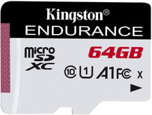 Load image into Gallery viewer, Kingston Micro SD High Endurance C10 95MB/s Flash Memory Card 64GB 128GB 256GB