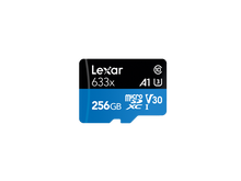 將圖片載入圖庫檢視器 Lexar Micro SD 633X 100MB/s Flash Memory Card 128GB 256GB 512GB