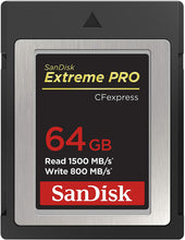 Load image into Gallery viewer, SanDisk CF Extreme Pro CFexpress Card Type B Compact Flash Card 64GB 128GB 256GB 512GB