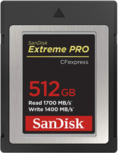 Load image into Gallery viewer, SanDisk CF Extreme Pro CFexpress Card Type B Compact Flash Card 64GB 128GB 256GB 512GB