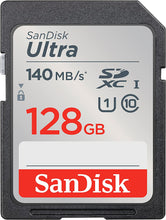 Load image into Gallery viewer, SanDisk SD Ultra 140MB/s (SDSDUNB) Flash Memory Card 64GB 128GB 256GB 512GB