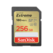 Load image into Gallery viewer, Sandisk SD Extreme 180MB/s Read Flash Memory Card 32GB 64GB 128GB 256GB 512GB