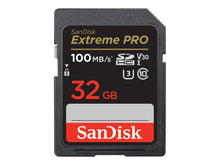 Load image into Gallery viewer, Sandisk SD Extreme Pro 200MB/s Flash Memory Card 32GB 64GB 128GB 256GB 512GB 1TB 2TB