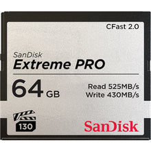 將圖片載入圖庫檢視器 Sandisk CF Extreme Pro cfast Compact Flash Card 64GB 128GB 256GB 512GB