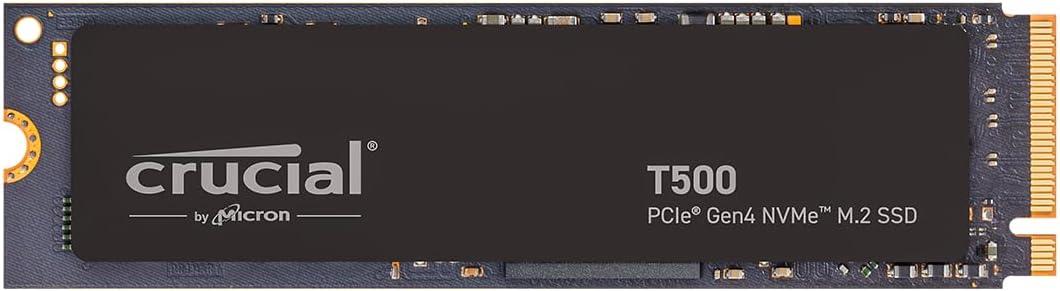 Crucial SSD T500 PCIe Gen4 NVMe M.2 ( Non-heatsink) Solid State Drive 500GB 1TB 2TB