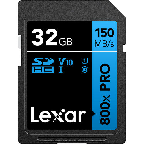 Lexar SD 800X UHS-I SD Memoery Card 32GB 64GB 128GB 256GB