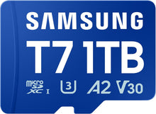 Load image into Gallery viewer, Samsung Micro SD T7 Flash Memory Card 128GB 256GB 512GB 1TB
