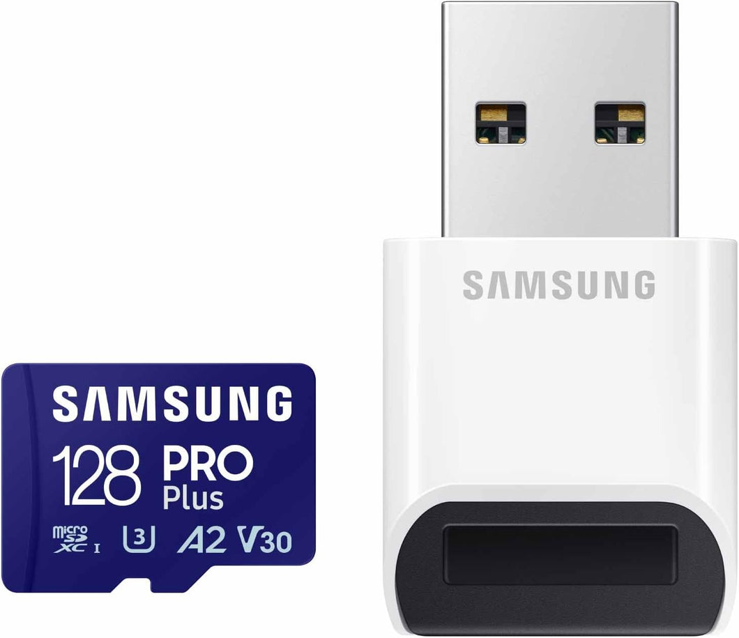 Samsung Micro SD Pro Plus 180MB/s With USB Card Reader Memory Card 128GB 256GB 512GB