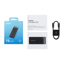 Load image into Gallery viewer, Samsung Portable SSD T5 EVO USB 3.2 Gen 1 Solid State Drive 2TB 4TB
