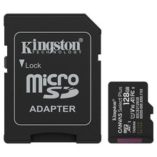 Load image into Gallery viewer, Kingston MicroSD Canvas Select Plus 150MB/s Memory Card 64GB 128GB 256GB 512GB
