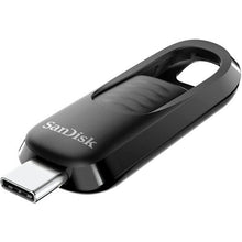 Load image into Gallery viewer, SanDisk USB Ultra Slider (SDCZ480) USB Type-C Flash Drive 64GB 128GB 256GB
