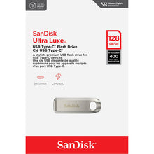 Load image into Gallery viewer, SanDisk USB Ultra Luxe USB Type-C Flash Drive 64GB 128GB 256GB
