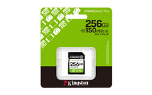 Load image into Gallery viewer, Kingston SD Canvas Select Plus 150MB/s Memory Card 64GB 128GB 256GB 512GB
