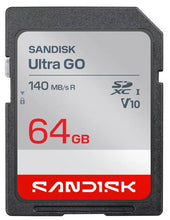 Load image into Gallery viewer, SanDisk SD Ultra GO UHS-I (SDSDUGN) Flash Memory Card 32GB 64GB 128GB 256GB 512GB
