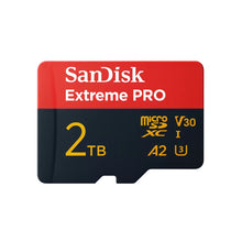 Load image into Gallery viewer, Sandisk Micro SD Extreme Pro 200MB/s Flash Memory Card 64GB 128GB 256GB 512GB 1TB 2TB
