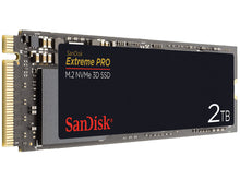 Load image into Gallery viewer, SanDisk SSD Extreme PRO M.2 NVMe 3D Solid State Drive 500GB 1TB 2TB
