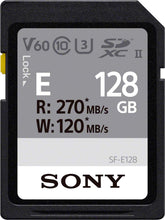 Load image into Gallery viewer, Sony SD SF-E Series UHS-II SD Flash Memory Card 64GB 128GB 256GB
