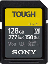 Load image into Gallery viewer, Sony SD M TOUGH Series UHS-II Flash Memory Card 64GB 128GB 256GB
