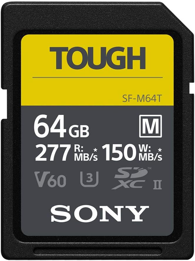 Sony SD M TOUGH Series UHS-II Flash Memory Card 64GB 128GB 256GB